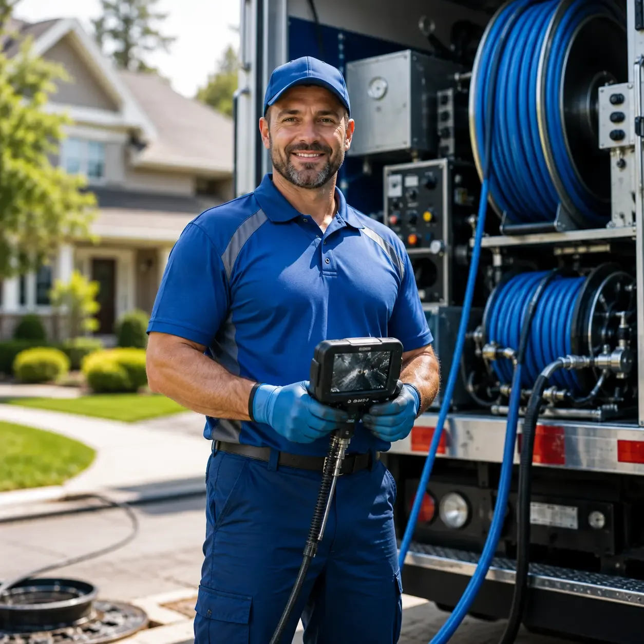 Local outdoor drain cleaning specialists in Kirkersville, OH